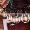 LED String Light G40 25ft With Edison Filament Bulb for Outdoor Indoor holiday Lighting-EU UK plug