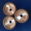 Bronze sintered diamond grinding wheel with full teeth
