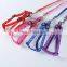 Multicolor printed fashion patch chest strap with dog leash