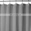 Amazon Product Heave Duty Waffle Weave Shower Curtain, Grey Waffle Shower Curtain, High Quality Waterproof Bath Curtain