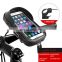 High Quality Waterproof Touch Screen Bike Handlebar Phone Bicycle Front Bags
