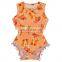 Toddler Fox Pom Pom Romper Girl Summer Playsuit Wholesale Newborn Baby Clothes