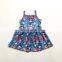 2020 Toddler Baby Girls Dress Cotton Cartoon Print Kids Dress Childrenswear Wholesale