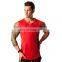 Wholesale Custom logo cheap blank plain muscle  training 100 cotton jersey thin tank top