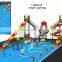 Baihe Top Quality Water Park Amusement Used Swimming Pool Slide