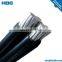 service drop Triplex Trophon cable 2/0awg wire