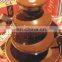 Germany Deutstandard commercial electric 7 tiers chocolate fountain with hight efficient