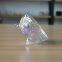 Engraved glass jar/glass bowl for decoration