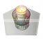 Bevelled Edge Glass Mirror Candle Holder Plates