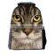 Unisex School Backpack Bags 3D Animal Print Felt Fabric Hiking Daypacks LION tiger