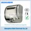 toilet equipment stainless steel high speed automatic hand dryer for motel