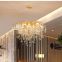 Post modern Crystal Chandelier lighting for Villa Crystal pendant lighting Luxury K9 Crystal Chandelier