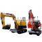 EPA CE 9hp gasoil excavator 0.8t okw08