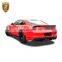 Hot Sale FRP+CF CSS Design Front Lip Rear Diffuser Side Skirts Full Body Kit For Ford Mustang