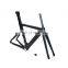 700C Road Bike Frame Carbon Frame Bicycle Component with T800 Carbon Fiber Fork and Seatpost Disc Brake