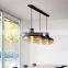 Metal Pendant Light Glass E27 Decorative Hanging Light Modern For Warehouse Bar Coffee