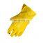 Outdoor sports mountaineering cycling touch screen non-slip protection safety leather gloves