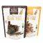 custom digital printed stand up food pack resealable plastic zipper bag
