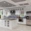 2021 New custom solid wood kitchen cabinets designs cheap price white kitchen cabinets organizer made in china