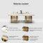 High Quality Marble Dinning Tables With 4 6 8 Leather Chairs Dinning Room Sets