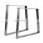 Table Leg Cheap Modern Outdoor Furniture Garden Park Cross Square X Shaped  Metal Coffee stainless steel Table Legs