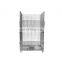 Wholesale easy cleaning custom portable multi function stainless steel acrylic pet cage