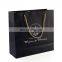 Custom for jewelry grade kraft paper bag recycled black paper bag with logo printed kraft paper bag