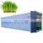 hydroponics Forage grass planting machine grass growing containers 40 HQ container type widely use