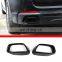 Black Stainless Steel Tail Throat Vent Decorative Car Accessories For BMW X5 F15 X6 F16 2014-2019(Suitable For M Sports Version)