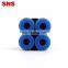 SNS PXY Series one touch 5 way different diameter double union Y type reducing air hose tube connector plastic pneumatic quick f