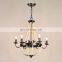 North American Creative Decoration Living Room Made Old Chandelier Wood Beads