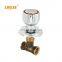 LIRLEE Traditional Bathroom Toilet Wall Embedded Water Control Stainless Steel Stop Valve