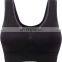 Black women high quality sexy yoga bra and sleeping bra