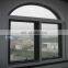 Half moon and fixed windows casement window pvc window