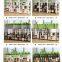80cm Width Office Decorative Partition Home Partition Flower Stand Nordic Floor Rack Bookshelf Balcony Flower Storage Organizer