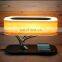 Wireless charging desk lamp led sensor night light with usb charger