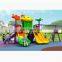 Hot sale simple exercise plastic slide kids outdoor playground equipment