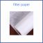 Filter paper for rolling mill filtration of rolling oil