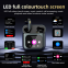 High Quality Tws Earphone Mini Earbuds BT5.3 Headphone K1 Touch LCD Screen Noise Cancelling Earphones With Power Bank