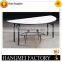 Foldable Half Moon Banquet Table