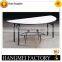 Durable Round Wooden Banquet Folding Tables For Sale