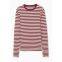 Slim fit round neck long sleeved base shirt suitable for spring and autumn wear