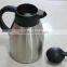 1.0L/1.2L/1.5L/2.0L hot sale stainless steel vacuum coffee pot manufacturer