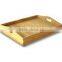 Colorful Distressed High Quality Solid Wooden Serving Tray in Vairety