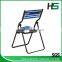 Cheap blue bungee executive folding chair