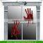 BLOODY GEL HANDS HORROR HALLOWEEN WINDOW CLINGS DECORATION ZOMBIE