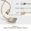 Nylong & TPE Mfi Original 8 Pin Circular Connector Wholesale USB Cable for IOS