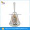 angel pattern christmas bell with led for christmas tree decoration