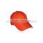 orange color safety caps with reflective tape