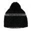 Fashion design cozy custom knitted winter beanie caps wholesale